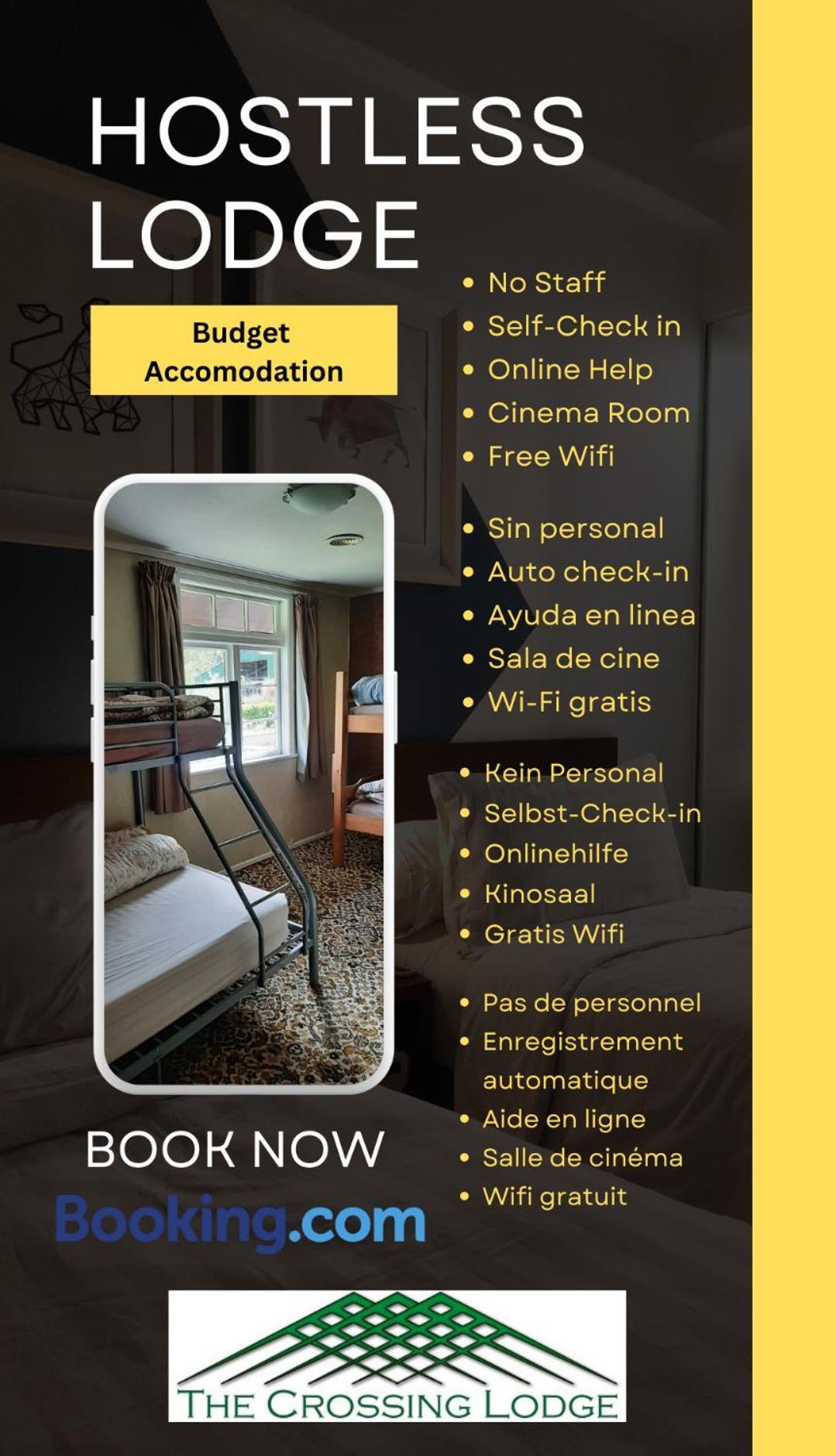 The Crossing Lodge & Backpackers Erua Экстерьер фото